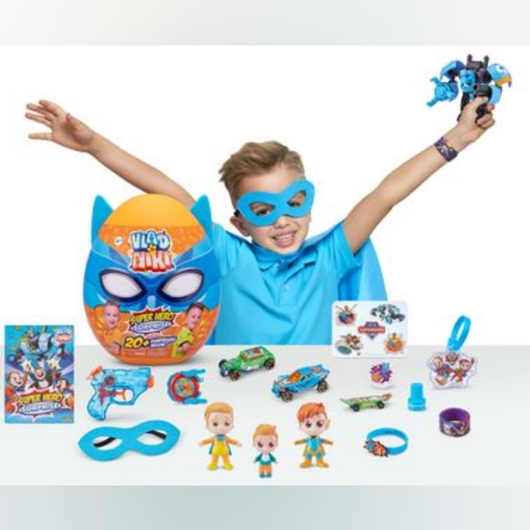 Other - Vlad and Niki Superhero Surprise Egg (Blue)